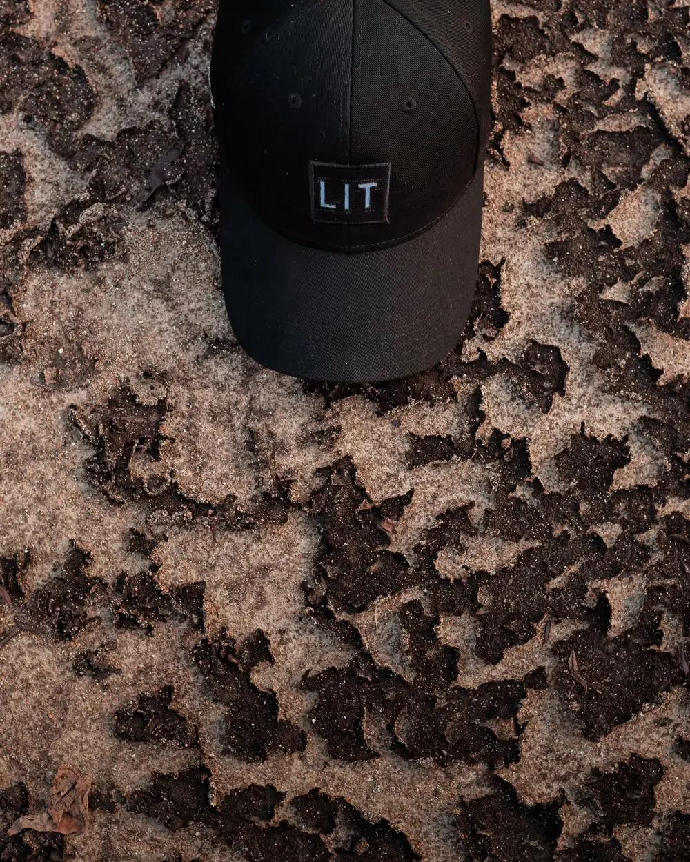 Reference photo 4: black baseball cap — caps we manufacture and export in bulk to South Africa